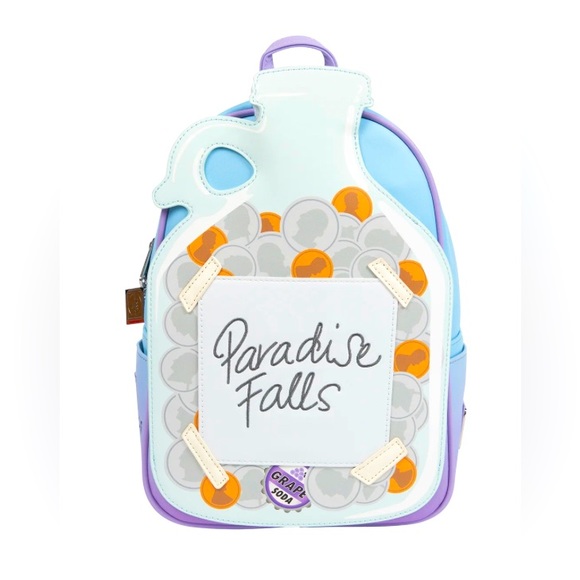 Loungefly Disney✨ Pixar UP Paradise Falls Adventure Is Out There Mini Backpack - Picture 1 of 11